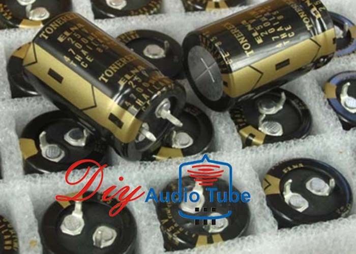 4700UF Audio Electrolytic Capacitors 25V Rated High Stability TONEREX Series